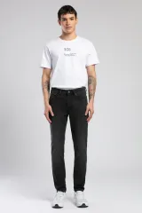 252 LCM 121057 Jeff Erkek Superslim Fit Alrakis Dark Venom Jean Pantolon