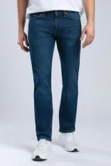252 LCM 121049 Harry Erkek Straight Fit Devon Oldh Mid Jean Pantolon