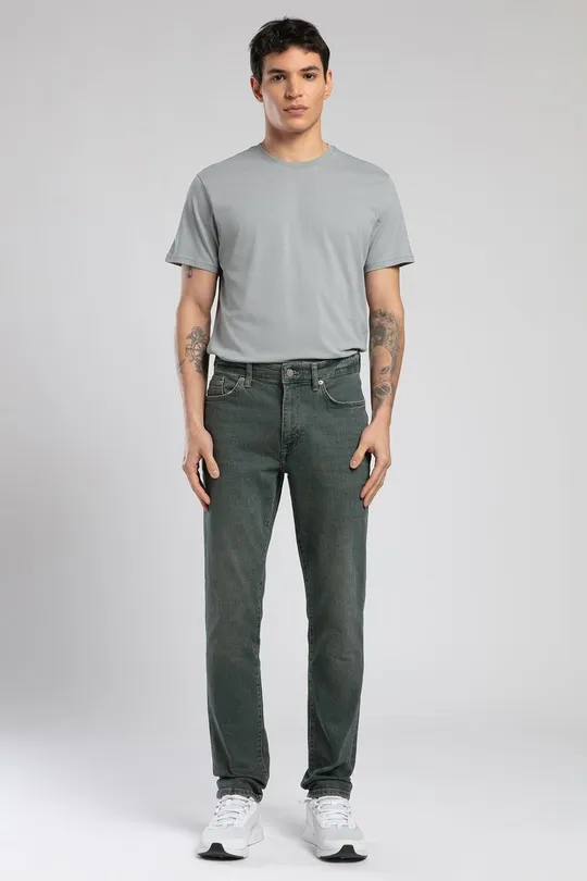 252 LCM 121034  Jack Erkek Slim Fit Burnell Falcon Stone Jean Pantolon