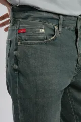252 LCM 121034  Jack Erkek Slim Fit Burnell Falcon Stone Jean Pantolon