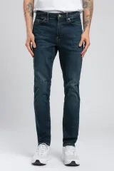 252 LCM 121032 Jack Erkek Slim Fit Chris Stone Jean Pantolon
