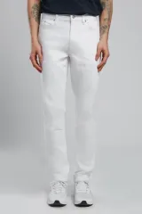 252 LCM 121027 Jack Erkek Slim Fit Cedef Weft Jean Pantolon