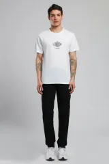 252 LCM 121025 Jack Erkek Slim Fit Stay Black Jean Pantolon