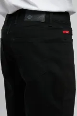 252 LCM 121025 Jack Erkek Slim Fit Stay Black Jean Pantolon
