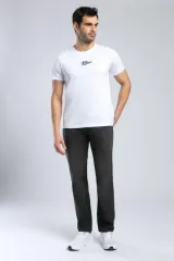 252 LCM 242057 SANTINO ERKEK O YAKA T-SHIRT