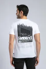 252 LCM 242057 SANTINO ERKEK O YAKA T-SHIRT