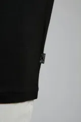252 LCM 242044 SİYAH CAPELA ERKEK O YAKA T-SHIRT