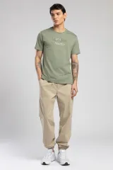 252 LCM 242032 HAKİ  DESAV ERKEK O YAKA T-SHIRT