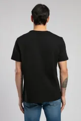 252 LCM 242030 SİYAH MATTIAS ERKEK O YAKA T-SHIRT