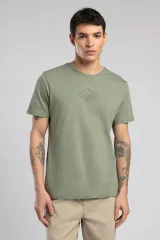 252 LCM 242030 HAKİ MATTIAS ERKEK O YAKA T-SHIRT