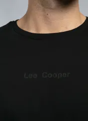 252 LCM 242006 SİYAH AYLEX ERKEK O YAKA T-SHIRT