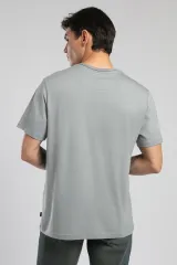 252 LCM 242005 GRİ GAEL ERKEK O YAKA T-SHIRT