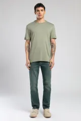 252 LCM 242005 HAKİ GAEL ERKEK O YAKA T-SHIRT