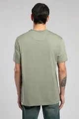 252 LCM 242005 HAKİ GAEL ERKEK O YAKA T-SHIRT