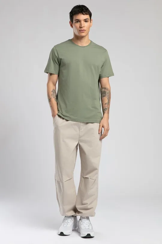 252 LCM 242003 HAKİ BASELO ERKEK O YAKA T-SHIRT