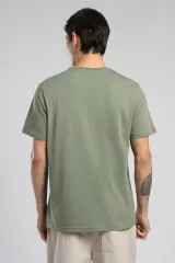 252 LCM 242003 HAKİ BASELO ERKEK O YAKA T-SHIRT