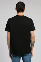 252 LCM 242003 SİYAH BASELO ERKEK O YAKA T-SHIRT