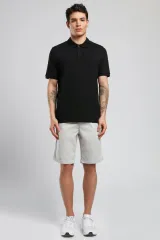 252 LCM 242012	SİYAH TWINS ERKEK POLO YAKA T-SHIRT