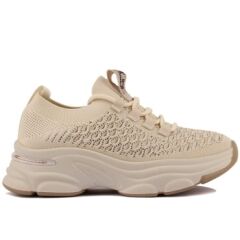 25Y309-3 Bej Kadın Sneaker