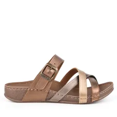 31119 GİZEH BRONZ KADIN TERLİK