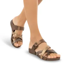 31119 GİZEH BRONZ KADIN TERLİK