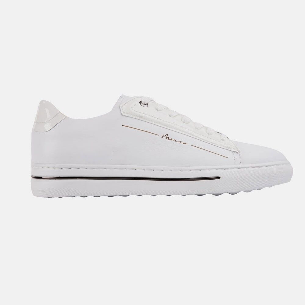 21136 BEYAZ DERİ SNEAKER