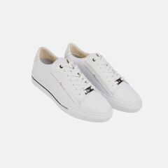 21136 BEYAZ DERİ SNEAKER