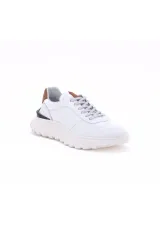 19202 BEYAZ DERİ SNEAKERS