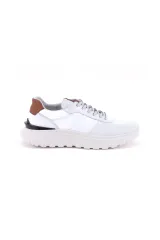 19202 BEYAZ DERİ SNEAKERS
