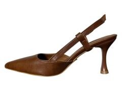 29-017 ARKASI AÇIK TABA TOPUKLU AYAKKABI