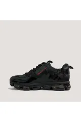 16065 SİYAH DERİ SNEAKER