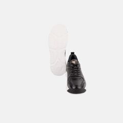 17123 SİYAH SNEAKER DERİ AYAKKABI