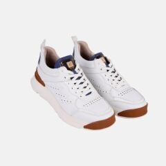 17123 BEYAZ SNEAKER DERİ AYAKKABI