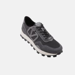 19313 SİYAH HAKİKİ DERİ SNEAKER AYAKKABI