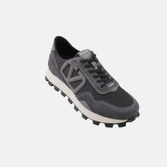 19313 SİYAH HAKİKİ DERİ SNEAKER AYAKKABI