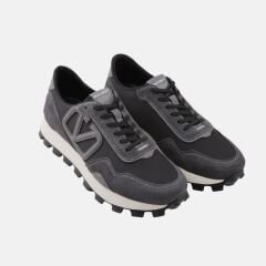 19313 SİYAH HAKİKİ DERİ SNEAKER AYAKKABI
