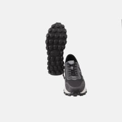 19313 SİYAH HAKİKİ DERİ SNEAKER AYAKKABI